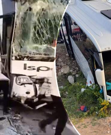 Isparta’da Can Pazarı! İki Yolcu Otobüsü Çarpıştı: Yaralılar Var