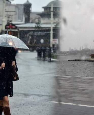 İstanbul’a Yaz Gelmiyor! Meteoroloji Uyardı: Çok Kuvvetli Vuracak