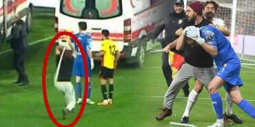 Kaleciye Direkle Saldırmıştı, Cezası Belli Oldu