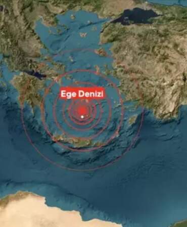 Kandilli Duyurdu: Ege Denizi’nde Deprem