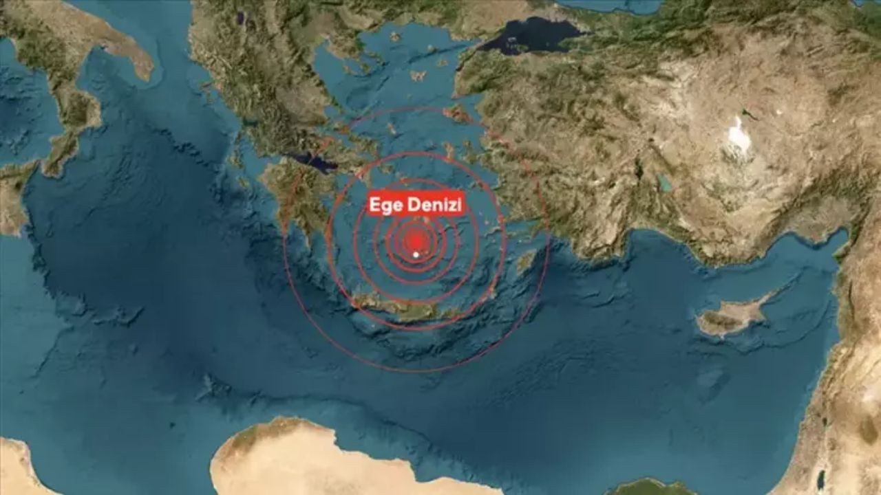 Kandilli Duyurdu: Ege Denizi’nde Deprem