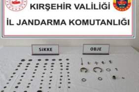 Kırşehir’de Tarihi Eser Operasyonu! Onlarca Obje Ele Geçirildi