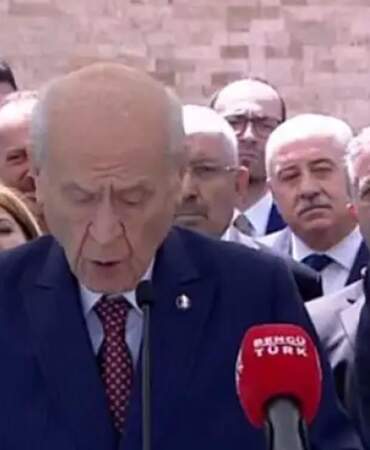 MHP Lideri Bahçeli, Aylar Sonra İlk Kez Konuştu