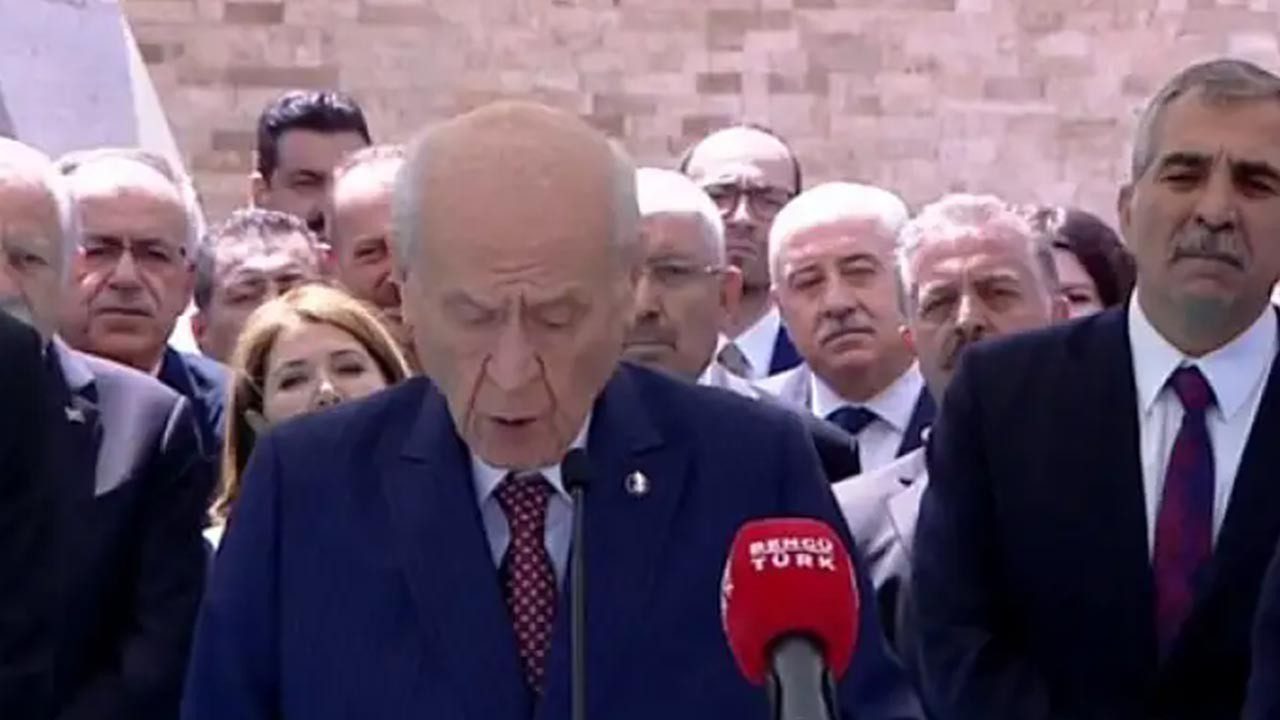 MHP Lideri Bahçeli, Aylar Sonra İlk Kez Konuştu