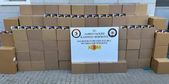 Samsun’da Dev Operasyon! 2 Milyon 260 Bin Adet…