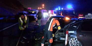 TEM Otoyolu’nda Zincirleme Kaza! Yaralılar Var