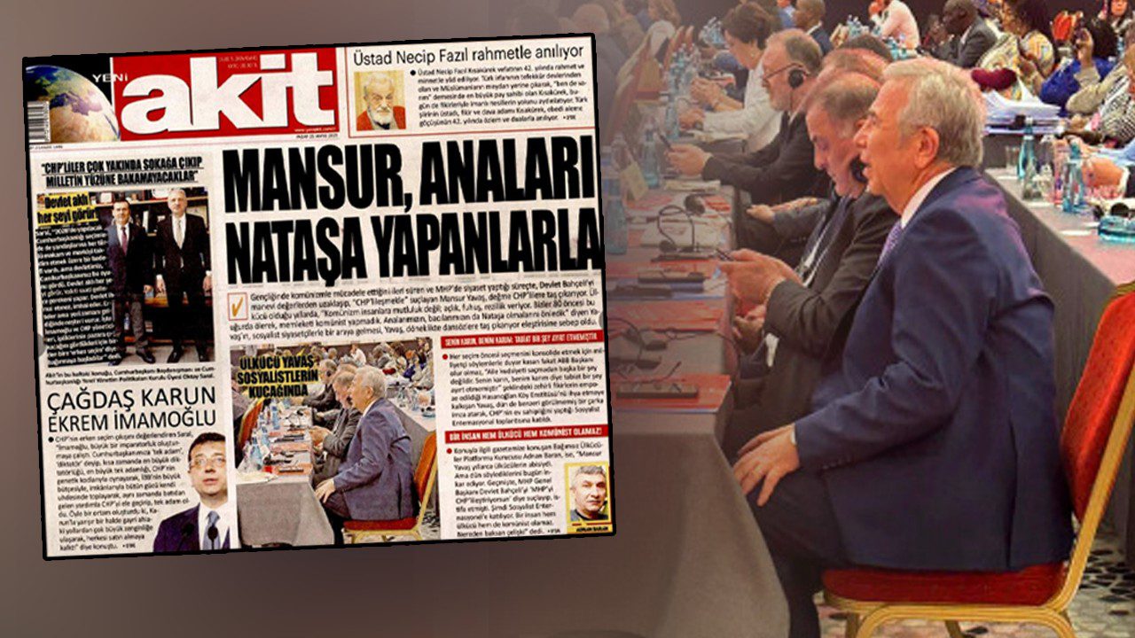 Yeni Akit’ten Skandal ‘Mansur Yavaş’ Manşeti! Sert İfadeleri Peş Peşe Sıraladı