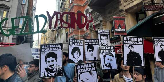 Taksim’de ‘Gezi’ anması: 95 kişi gözaltına alındı ,83 kişi serbest kaldı