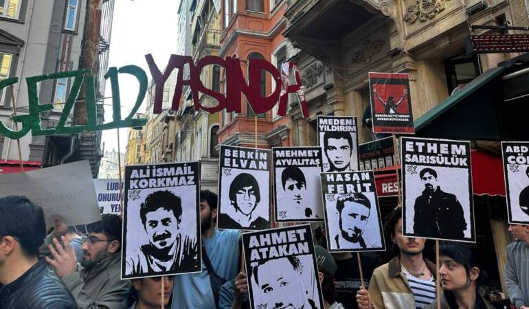 Taksim’de ‘Gezi’ anması: 95 kişi gözaltına alındı ,83 kişi serbest kaldı