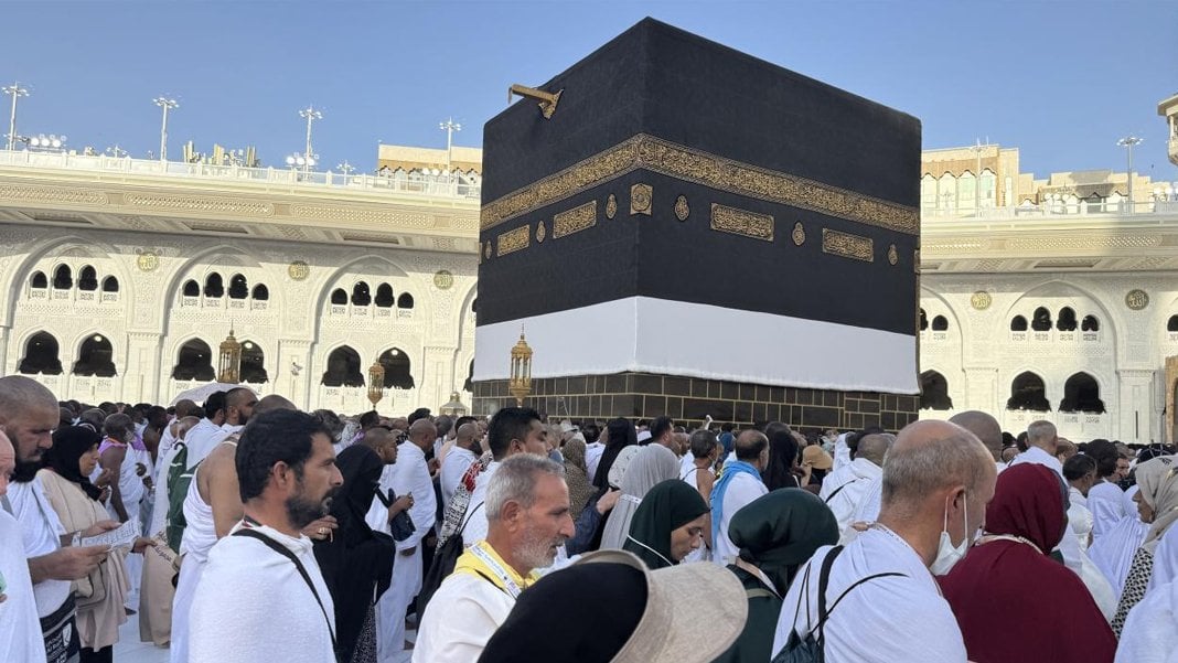 Türk hac kafilelerinin tamamı kutsal topraklarda