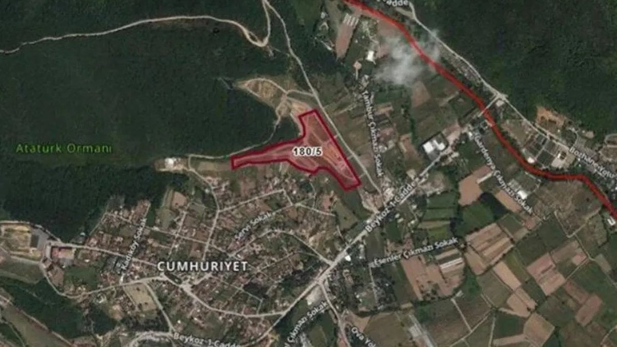 Beykoz Belediyesi’nden arsa ihalesi: 51 bin metrekarelik arazi satışta