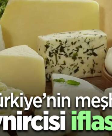 Türkiye’nin ünlü peynir markası iflas etti! Market raflarından bir bir toplanmaya başlandı