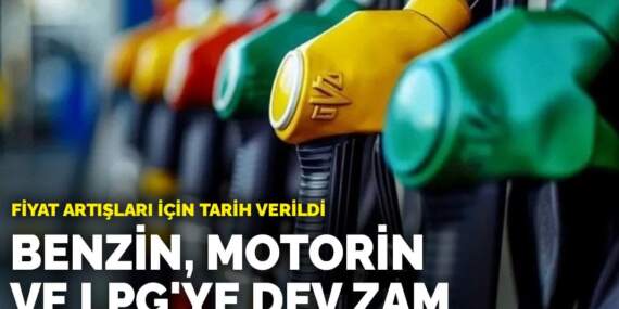 Araç sahipleri yandı! Benzin, motorin ve LPG’ye dev zam: Fiyat artışları için tarih verildi