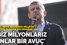 Özel Antalya’da seslendi: Biz milyonlarız, onlar bir avuç