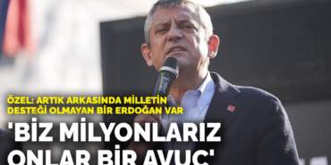 Özel Antalya’da seslendi: Biz milyonlarız, onlar bir avuç