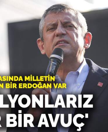 Özel Antalya’da seslendi: Biz milyonlarız, onlar bir avuç