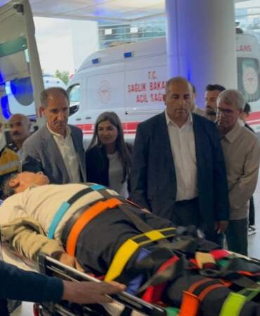 DEM Partili Mahmut Dindar trafik kazası geçirdi