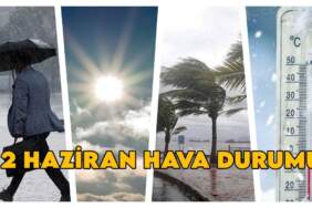 Bugün hava nasıl olacak? (2 HAZİRAN 2025 PAZARTESİ) Sağanak yağışlar geliyor, sıcaklıklar düşüyor! MGM’den uyarı!