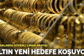 Piyasalarda güvenli liman arayışı: Altın yeni hedefe koşuyor