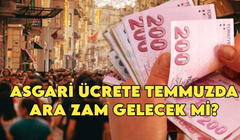 Asgari ücrete temmuzda ara zam gelecek mi? Ünlü anketçi açıkladı: Toplumun yüzde 70’i…