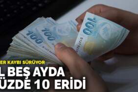 Değer kaybı sürüyor: TL beş ayda yüzde 10 eridi