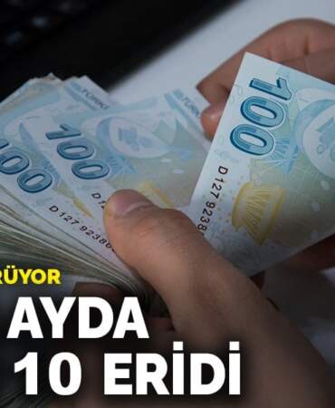 Değer kaybı sürüyor: TL beş ayda yüzde 10 eridi