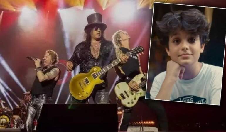 Guns N’ Roses, Mattia Ahmet Minguzzi’yi andı