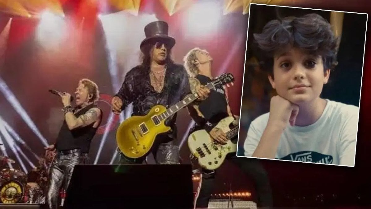 Guns N’ Roses, Mattia Ahmet Minguzzi’yi andı