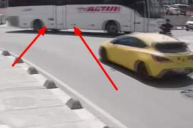 İstanbul’da yolcu az kalsın otobüsü faciaya sebep oluyordu! Freni boşaldı, son anda kurtuldu: O anlar kamerada