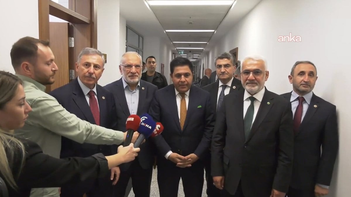 Yeni Yol Grubu, TBMM’de HÜDA PAR’ı ziyaret etti