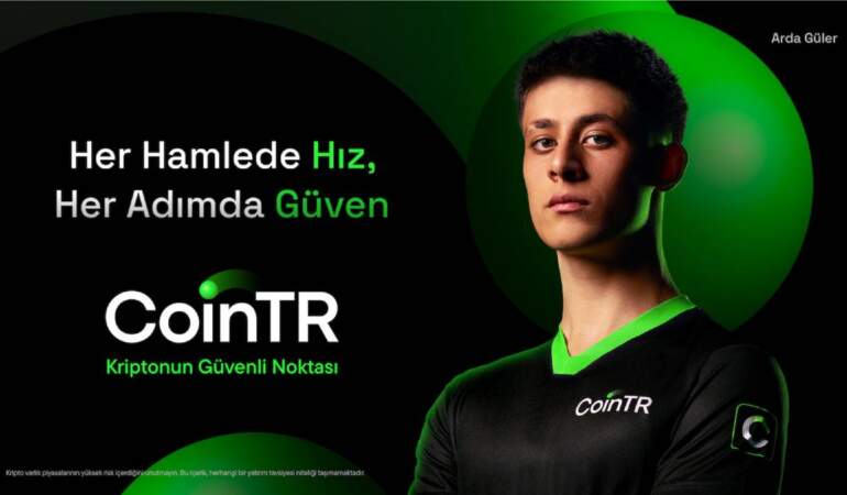 CoinTR’den büyük transfer: Arda Güler marka yüzü oldu
