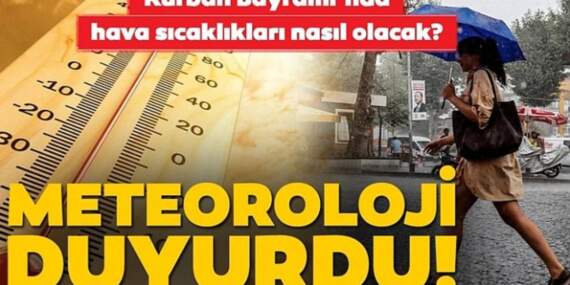 Meteoroloji’den son dakika Kurban Bayramı hava tahmini! Gün gün açıklandı: Normalin çok üzerinde
