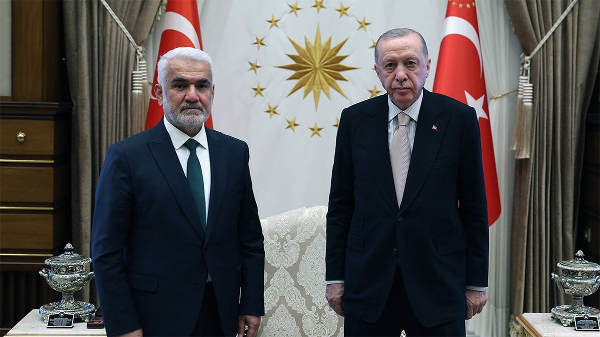 Cumhurbaşkanı Erdoğan, HÜDA PAR Lideri Yapıcıoğlu ile görüştü