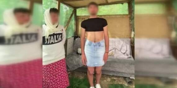 Hırsızlara kadın kıyafeti giydirip video çektiler! Görüntüler sosyal medyada yayıldı