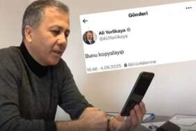Yerlikaya yanlış yere tweet attı: Bunu kopyalayıp…