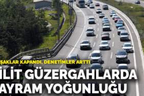 Kilit güzergahlarda bayram yoğunluğu: Kavşaklar kapandı, denetimler arttı