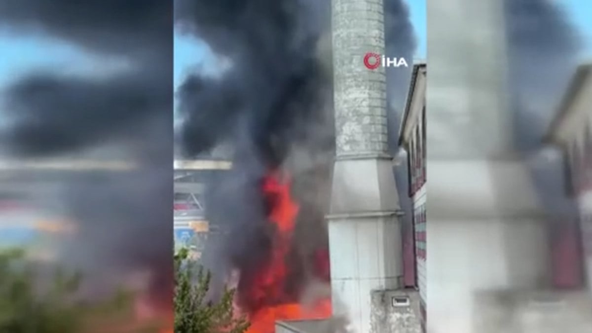 Sarıyer’de yangın paniği: Mobilya imalathanesi kullanılamaz hale geldi