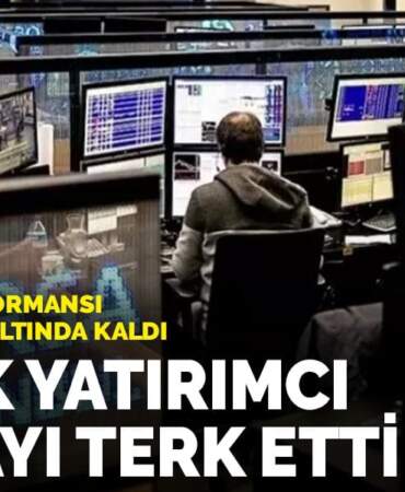 Küçük yatırımcı borsayı terk etti