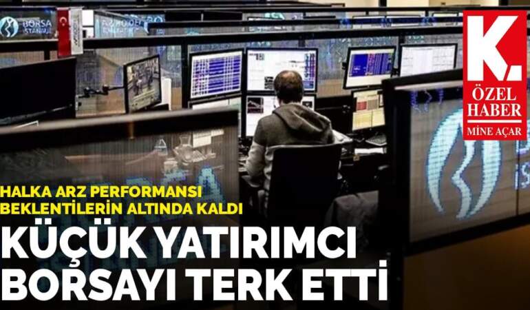Küçük yatırımcı borsayı terk etti