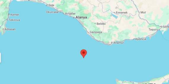 Akdeniz’de 4,2 büyüklüğünde deprem