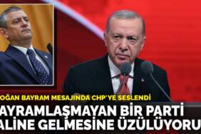 Erdoğan bayram mesajında CHP’ye seslendi: Bayramlaşmayan bir parti haline gelmesine üzülüyorum