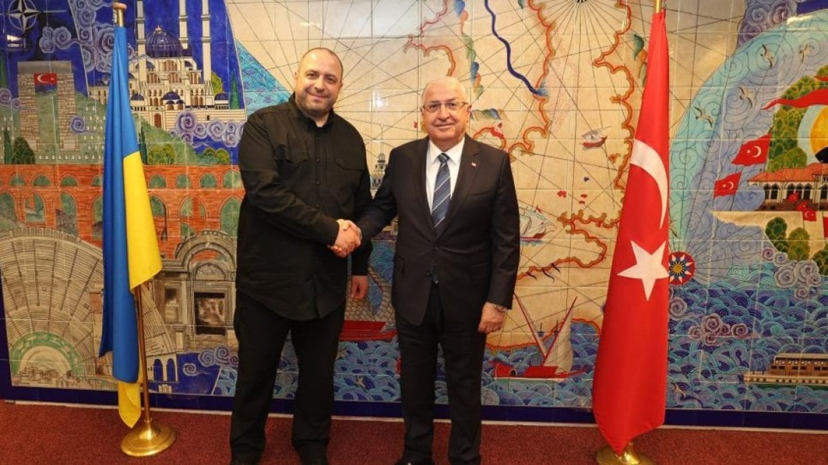 Güler, Ukraynalı Bakan Umerov ile Brüksel’de görüştü