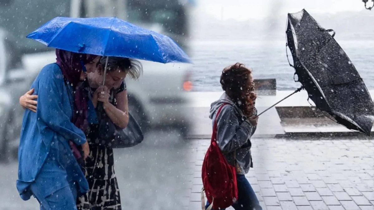 Meteoroloji’den bölge bölge uyardı: Sağanak yağış ve gök gürültüsü bekleniyor