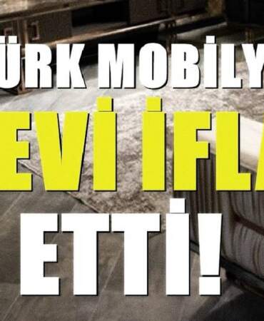 Türkiye genelinde satış yapıyordu: Bursa’nın meşhur mobilya firması iflas etti!