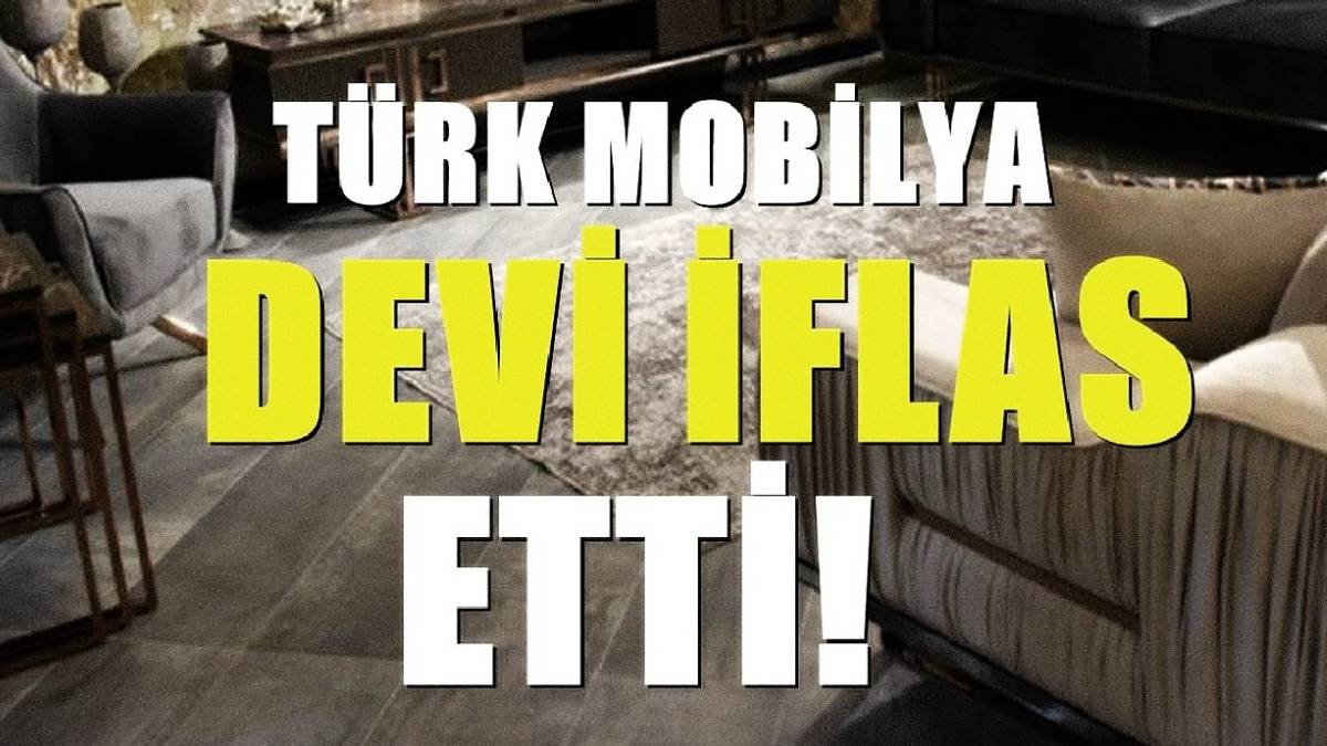 Türkiye genelinde satış yapıyordu: Bursa’nın meşhur mobilya firması iflas etti!