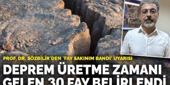 Deprem üretme zamanı gelen 30 fay belirlendi