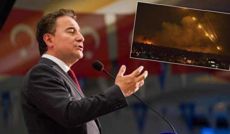 Babacan’dan İsrail’in İran’a saldırmasına tepki: Bu şımarıklığa hep birlikte dur diyelim