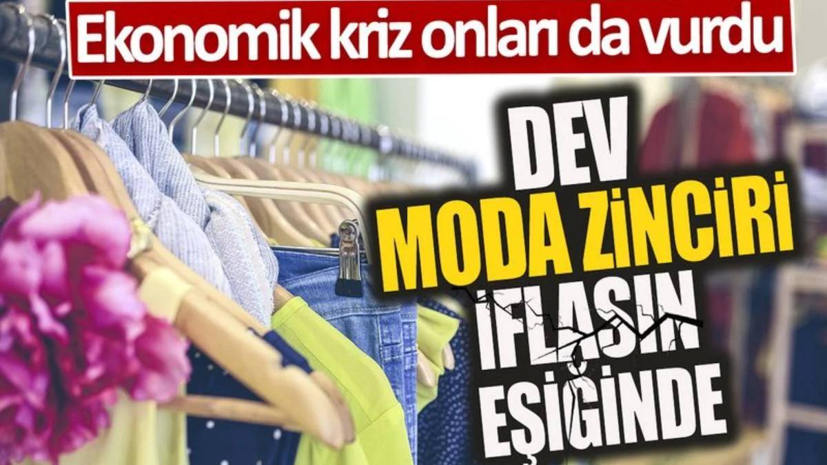 Moda zinciri iflas etti! 23 mağazanın geleceği belirsiz: 150 çalışan kapı dışarı edilecek