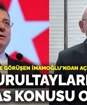 Kılıçdaroğlu ile görüşen İmamoğlu’ndan açıklama: CHP kurultayları kumpas konusu olamaz