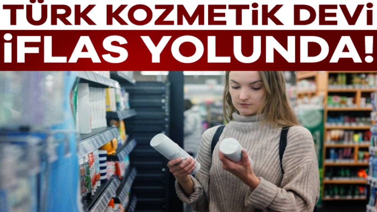 Kriz dalgasını atlatamadılar: Türkiye’nin 70 yıllık kozmetik devi iflas bayrağını çekti!